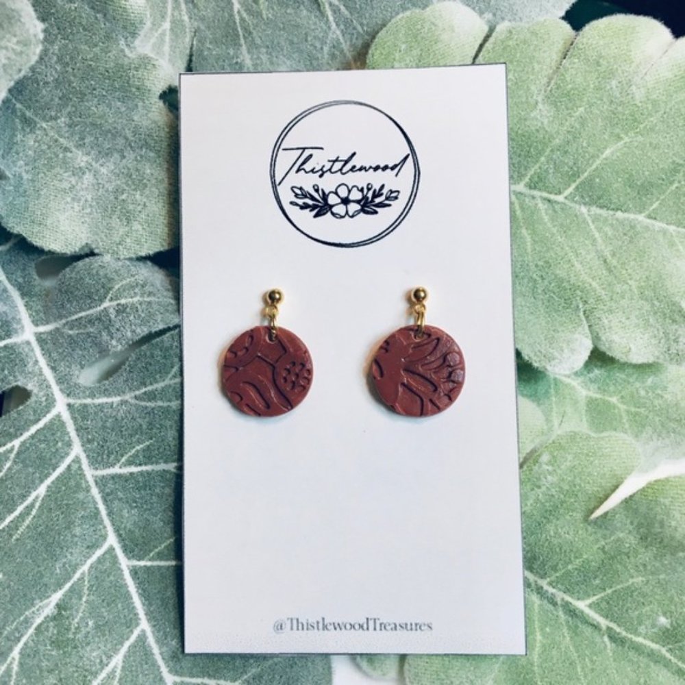 Handmade Polymer Clay Earrings